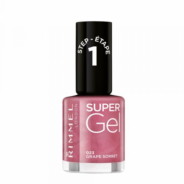 Rimmel SuperGel Nailpolish 023 Grape Sorbet 12 ml