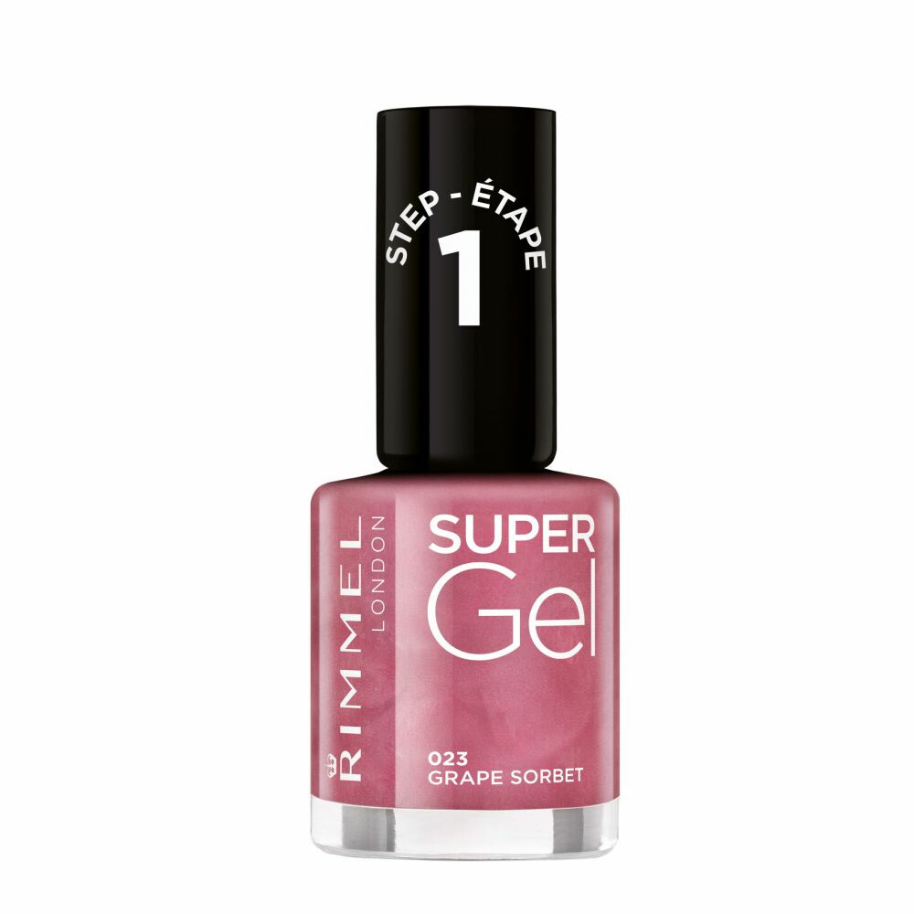 Rimmel SuperGel Nailpolish 023 Grape Sorbet 12 ml