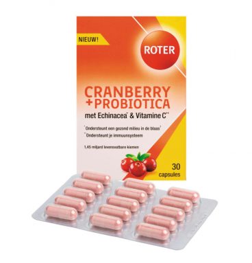 Roter Cranberry&Probiotica 30 capsules