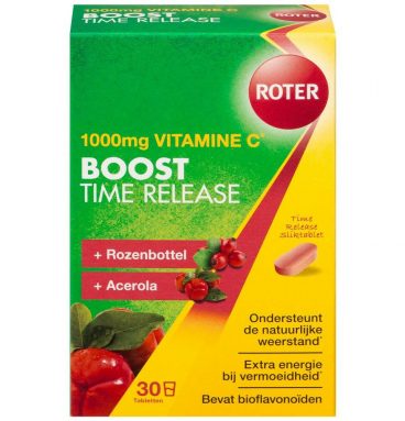 Roter Vitamine C 1000 mg Pro Boost Time Released 30 tabletten