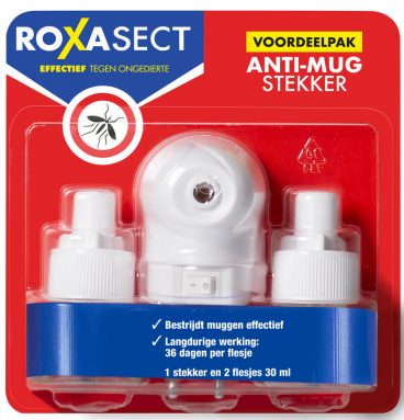 Roxasect Anti Mugstekker + 2 navullingen