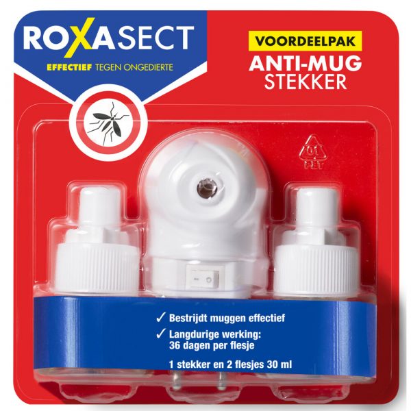 Roxasect Anti Mugstekker + 2 navullingen