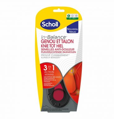 Scholl In Balance Inlegzolen Knie tot Hiel Small