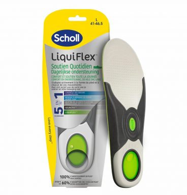 4x Scholl LiquiFlex Inlegzolen Dagelijks Large (Maat 41-46