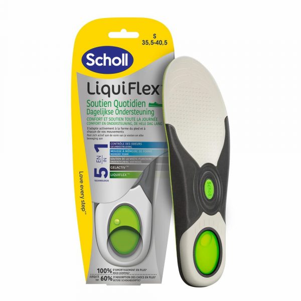 Scholl LiquiFlex Inlegzolen Dagelijks Small (Maat 35