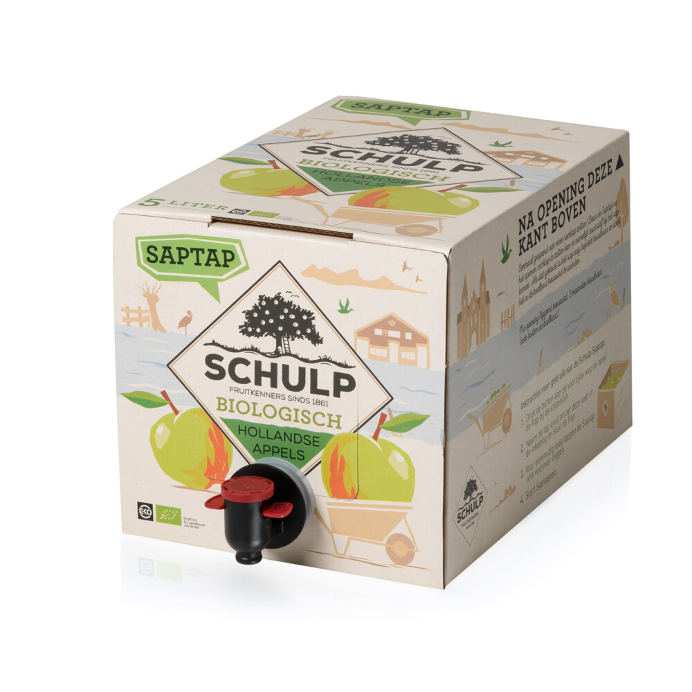 Schulp Saptap Appel Biologisch Biologisch 5 liter