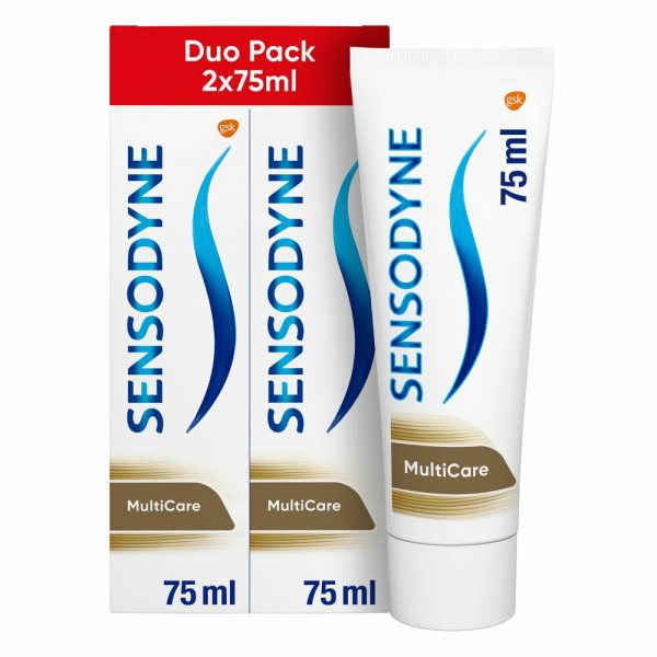 Sensodyne Tandpasta MultiCare Duo 2 x 75 ml