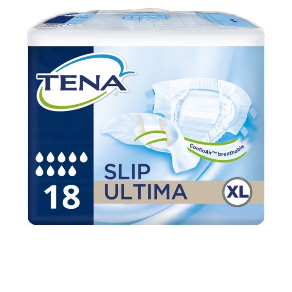 3x TENA Slip Ultima Extra Large 18 stuks