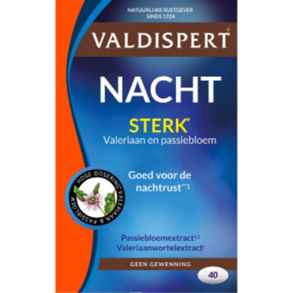 Valdispert Nacht Sterk 40 dragees