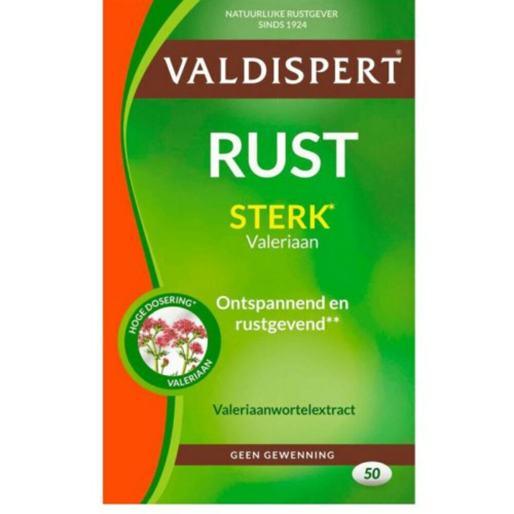 Valdispert Rust Sterk 50 dragees