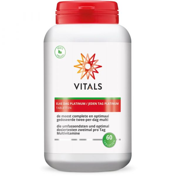 Vitals Elke Dag Platinum 60 capsules