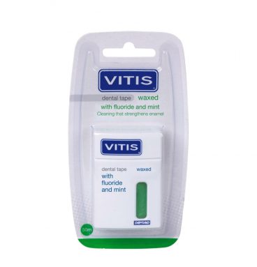 Vitis Waxed Dental Tape Groen 50 mtr.