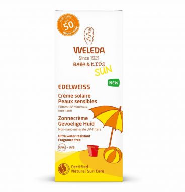 Weleda Edelweiss Zonnecreme SPF 50 Gevoelige Huid 50 ml