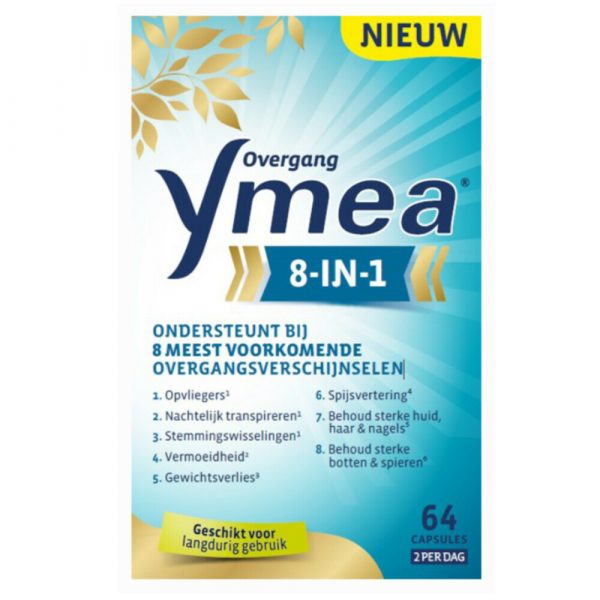 Ymea Overgang 8 in 1 Capsules 64 capsules