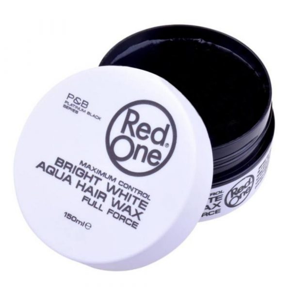 5x Red One Haarwax Bright White Aqua 150 ml