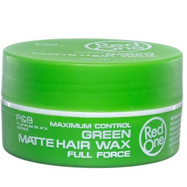 3 voor 10 euro: Red One Haarwax Green Matt 150 ml