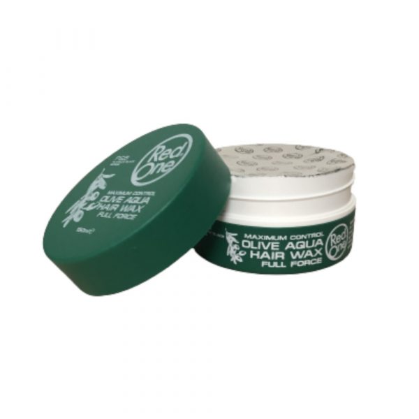 3 voor 10 euro: Red One Haarwax Olive Aqua 150 ml