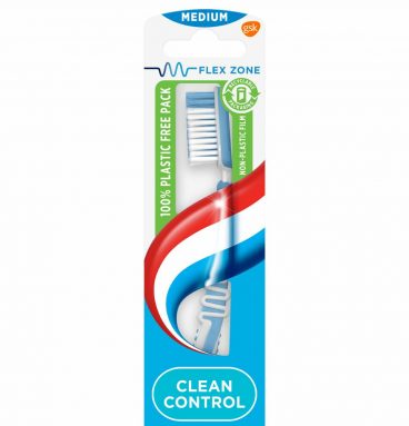 3+2 gratis: Aquafresh Tandenborstel Clean Control Medium