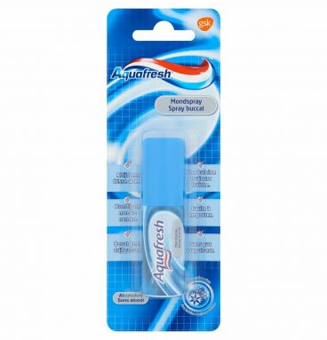 3+2 gratis: Aquafresh Mondspray 15 ml