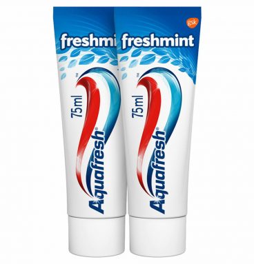 3+2 gratis: Aquafresh Tandpasta Freshmint 3in1 Gezonde Tanden 150 ml