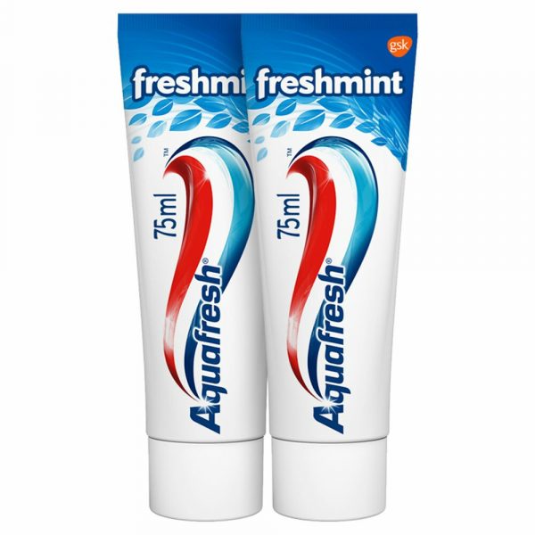 3+2 gratis: Aquafresh Tandpasta Freshmint 3in1 Gezonde Tanden 150 ml