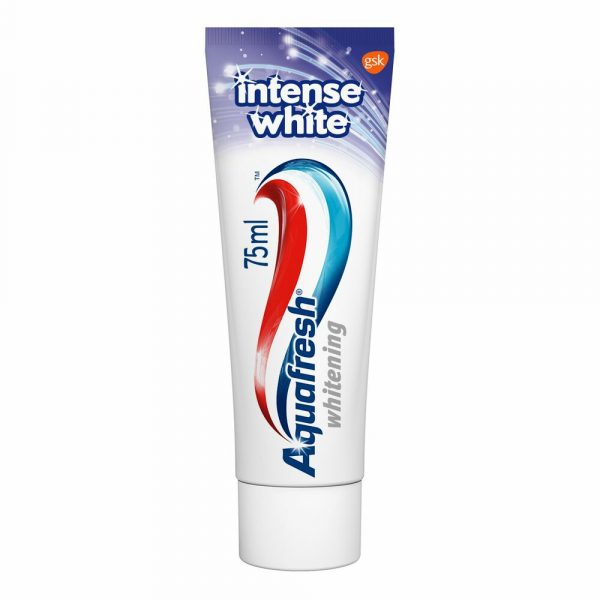 3+2 gratis: Aquafresh Tandpasta Intense White 75 ml