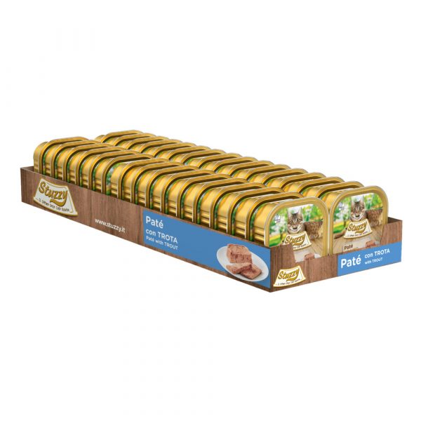 32x Stuzzy Kattenvoer Paté Forel 100 gr