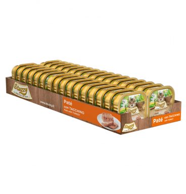 32x Stuzzy Kattenvoer Paté Kalkoen 100 gr