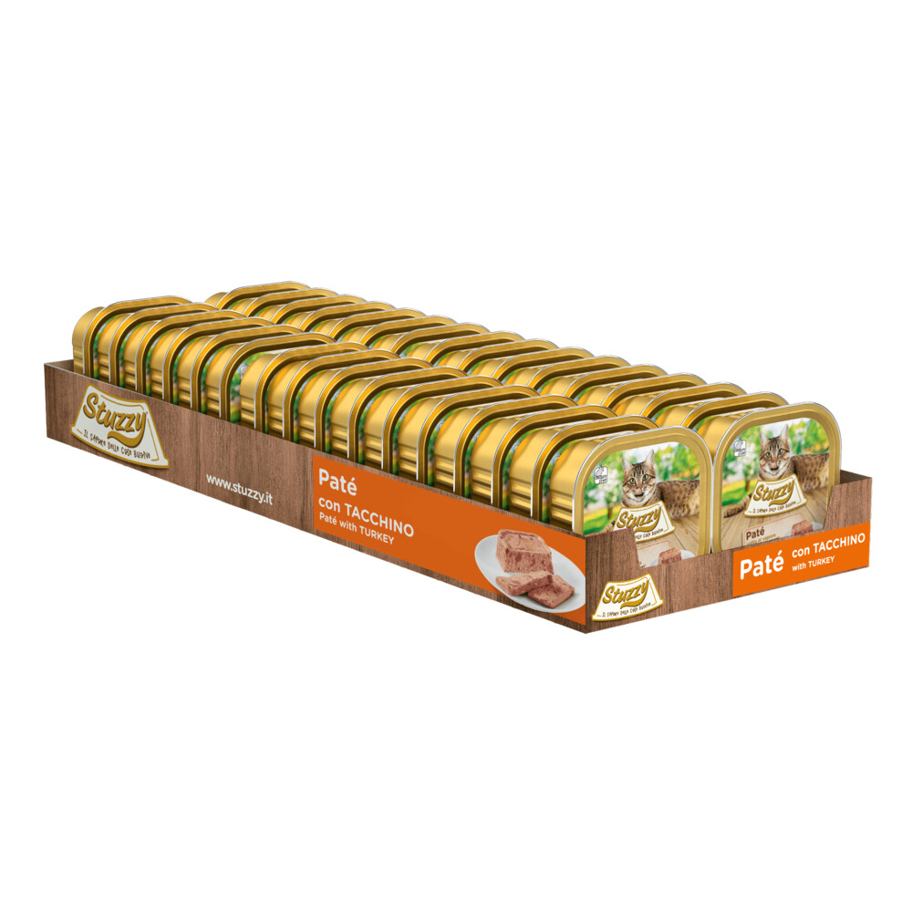 32x Stuzzy Kattenvoer Paté Kalkoen 100 gr