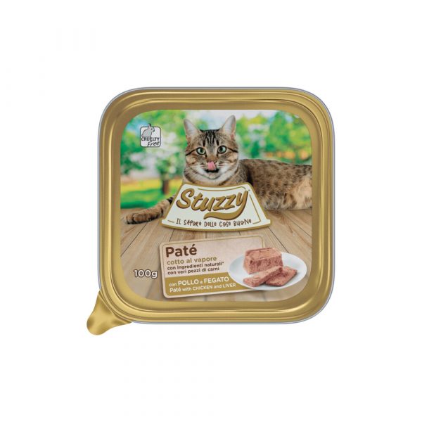 32x Stuzzy Kattenvoer Paté Kip - Lever 100 gr