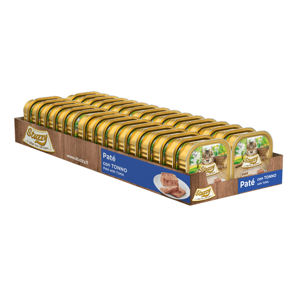 32x Stuzzy Kattenvoer Paté Tonijn 100 gr