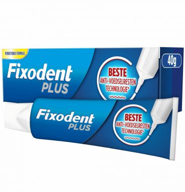 Fixodent Kleefpasta Plus Anti-voedselresten 40 gr