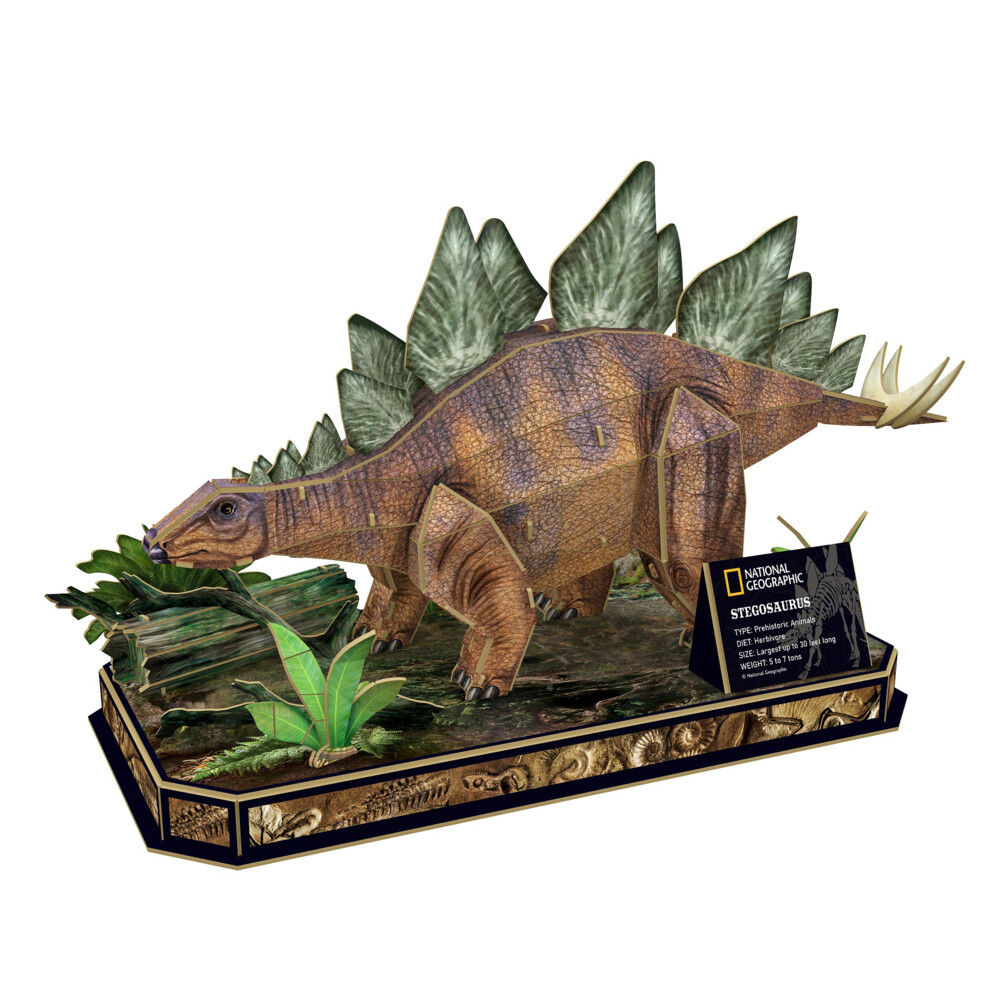 3D Puzzel Stegosaurus