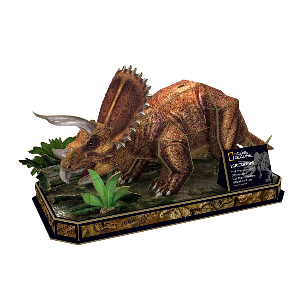 3D Puzzel Triceratops