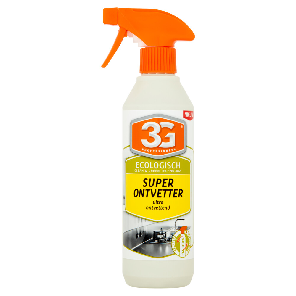 6x 3G Professioneel Superontvetter Ecologisch 500 ml