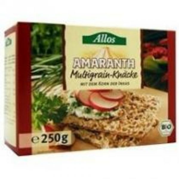 Allos Knackebrod Amar Meergranen Bio 250 gr