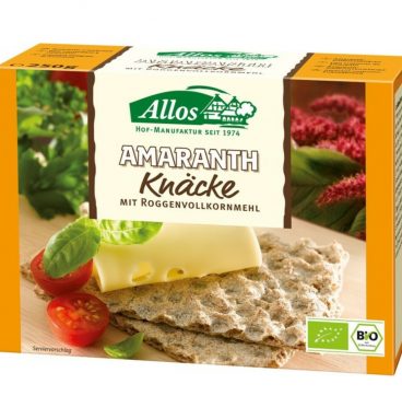 Allos Knackebrod Amarant Bio 250 gr