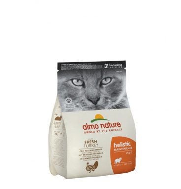 Almo Nature Holistic Maintenance Kattenvoer Kalkoen&Rijst 2 kg