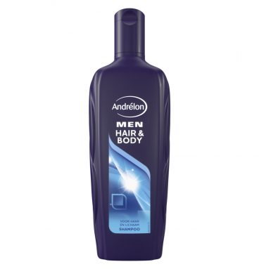 3x Andrelon Shampoo Hair&Body For Men 300 ml