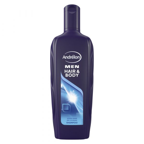 3x Andrelon Shampoo Hair&Body For Men 300 ml