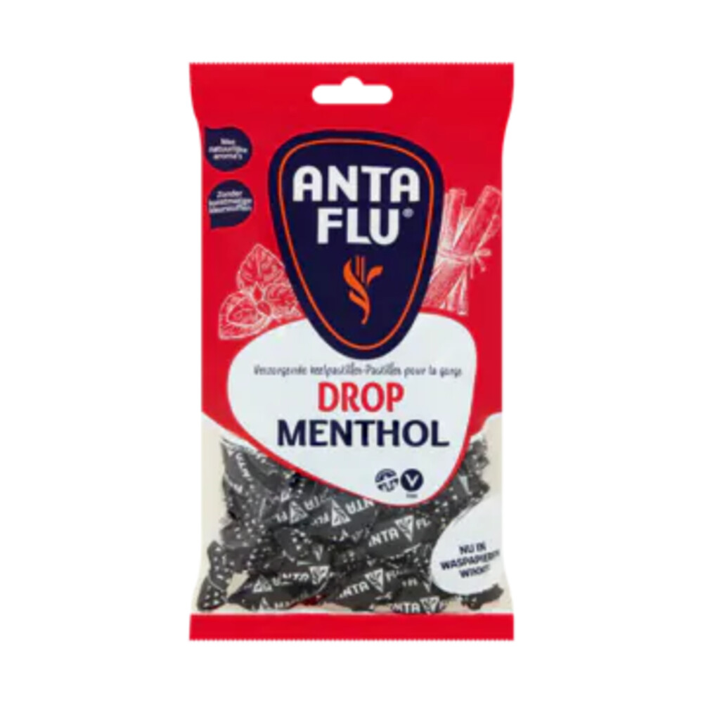 Anta Flu Drop Menthol Keelpastilles 165 gr