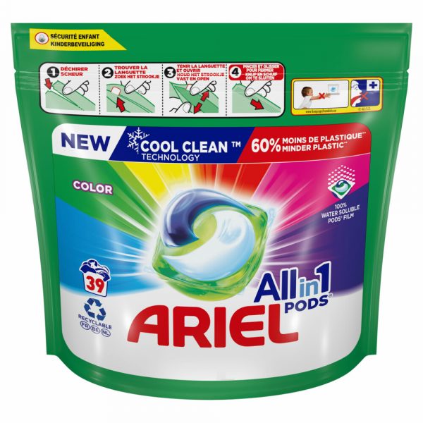 Ariel All-in-1 Pods Wasmiddelcapsules Color 39 stuks