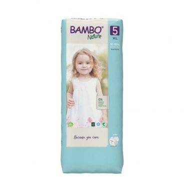 Bambo Nature Luiers Maat 5 (12-18 kg) 44 stuks