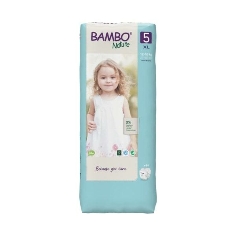 Bambo Nature Luiers Maat 5 (12-18 kg) 44 stuks