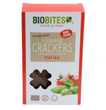 Biobites Crackers Raw Italie Bio 2 stuks