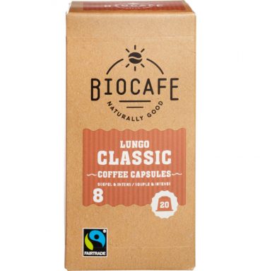 Biocafe Koffiecups Lungo 100 gr