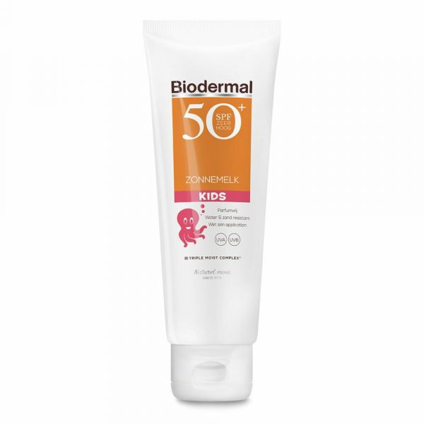 2x Biodermal Zonnemelk Kids SPF 50 125 ml