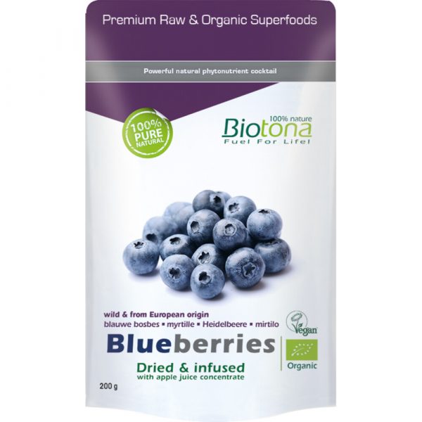 Biotona Blueberry Sap Biologisch 200 gr