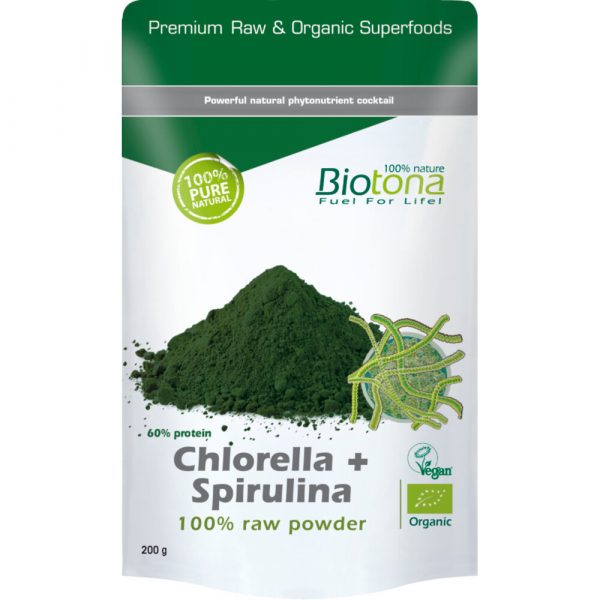 6x Biotona Chlorella+Spirulinabio 200 gr