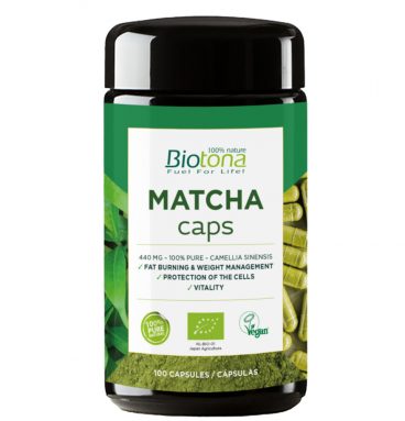 6x Biotona Matcha Caps 100 capsules